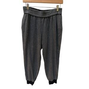 Alice +Olivia Employed Cuffed Dressy Joggers Size S